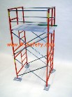 This 1/3 Scale Scaffold Kit is available as a 4-High kit. Please refer to the photos of the frames and kits. The frames come with connector pins installed. Kit DOES NOT include carrying bags, which can be ordered separately. 
*1/3 SCALE SCAFFOLD KITS ARE FOR TRAINING ONLY