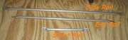 1/3 Scale Handrails for 1/3 Scale Scaffold Training Kits. 
*1/3 SCALE SCAFFOLD KITS ARE FOR TRAINING ONLY