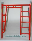 This 1/3 Scale Scaffold Kit is available as a 2-High or 4-High kit. Please refer to the photos for a visual of the frames. The frames come with connector pins installed. Kit DOES NOT include carrying bags, which can be ordered separately. 
*1/3 SCALE SCAFFOLD KITS ARE FOR TRAINING ONLY