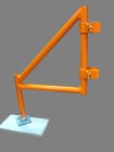 1/3 Scale Outriggers for 1/3 Scale Supported Frame Scaffold Training Kits. Comes with Two (2) Outriggers and Two (2) Screw Jacks.
*1/3 SCALE SCAFFOLD KITS ARE FOR TRAINING ONLY