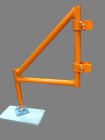 1/3 Scale Outriggers for 1/3 Scale Supported Frame Scaffold Training Kits. Comes with Two (2) Outriggers and Two (2) Screw Jacks.
*1/3 SCALE SCAFFOLD KITS ARE FOR TRAINING ONLY