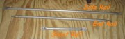 1/3 Scale Handrails for 1/3 Scale Scaffold Training Kits. 
*1/3 SCALE SCAFFOLD KITS ARE FOR TRAINING ONLY